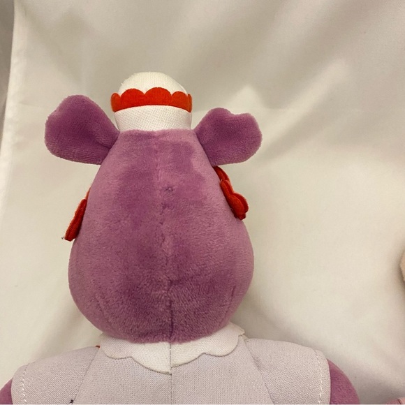 Disney Doc McStuffins Hallie Hippo Plush Doll Stuffed Soft Toy 8 Lot Of 2 - Picture 7 of 14